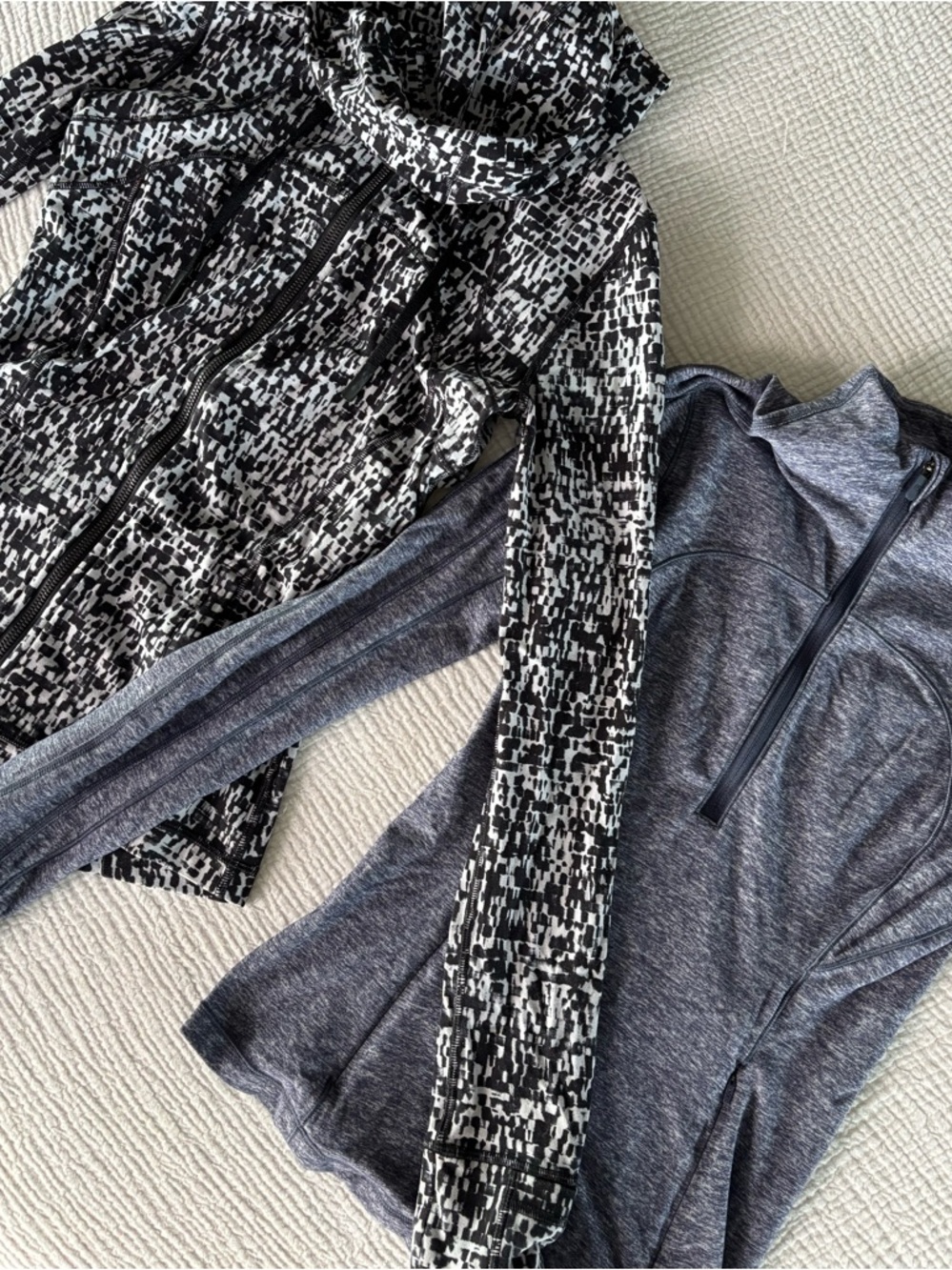 Lululemon Jacket Bundle Size 2 Hooded & 1/2 Zip Athletic Zip Up